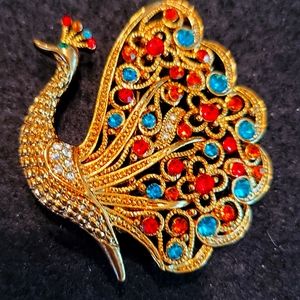 Peacock Pin